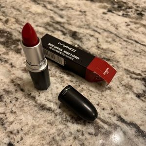 MAC lipstick in shade Russian Red